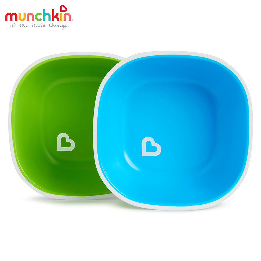 Ộ 2 BÁT CHỐNG TRƯỢT MUNCHKIN (XANH LÁ-XANH LƠ)