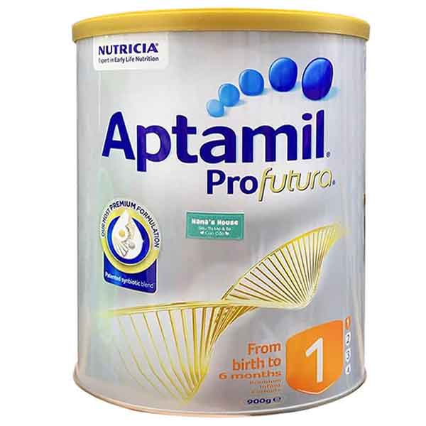 (Mẫu mới) - Sữa Aptamil Profutura Úc số 1-2-3-4 900gram
