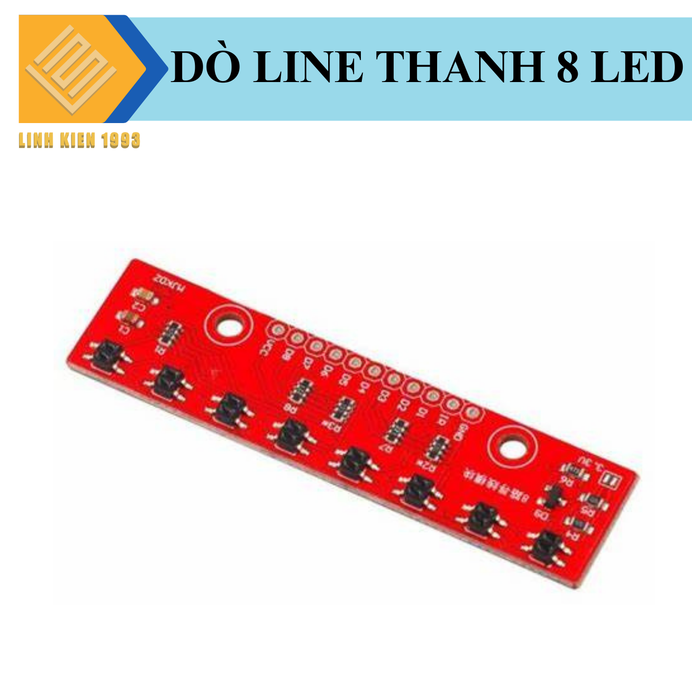 Cảm biến dò line 8 led hồng ngoại