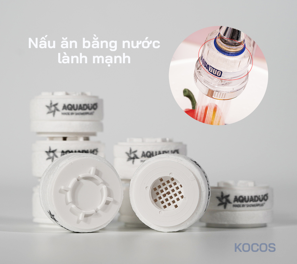 SF-1000C Combo 4 Thanh lọc nước (ở vòi rửa chén), Aquaduo, HCM