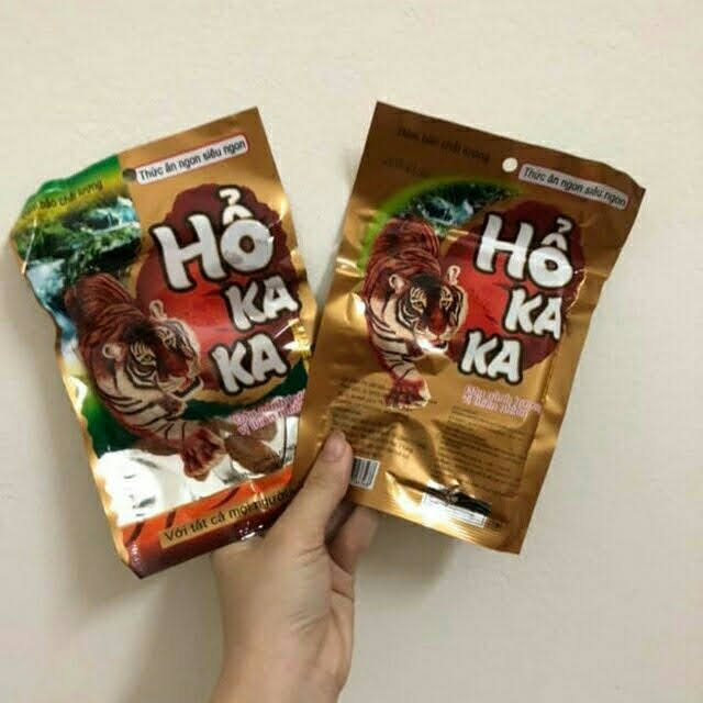 [ Sẵn hàng ] Combo 3 gói thịt hổ Kaka siêu ngon