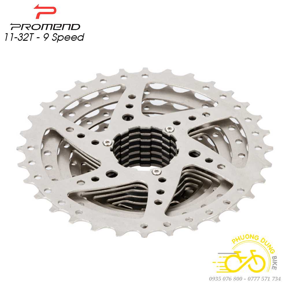 Líp thả líp 9 xe đạp PROMEND 11-32T