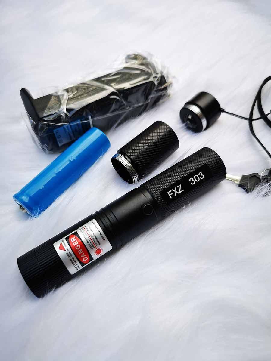 [HCM]Đèn Laze Công Trình 303 Tia Đỏ A1 Cao Cấp