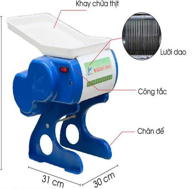 [HCM]Máy thái thịt tươi RY 70