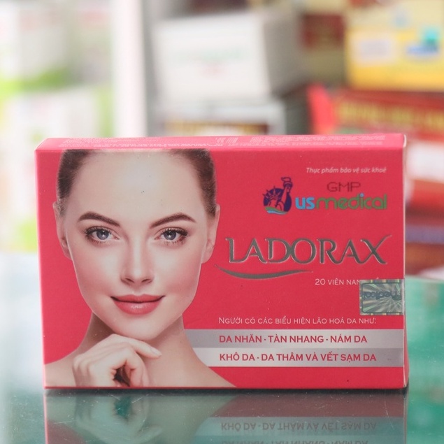 Viên uống Ladorax – Hỗ trợ tăng tính đàn hồi cho da, giảm nhăn da, mịn màng da