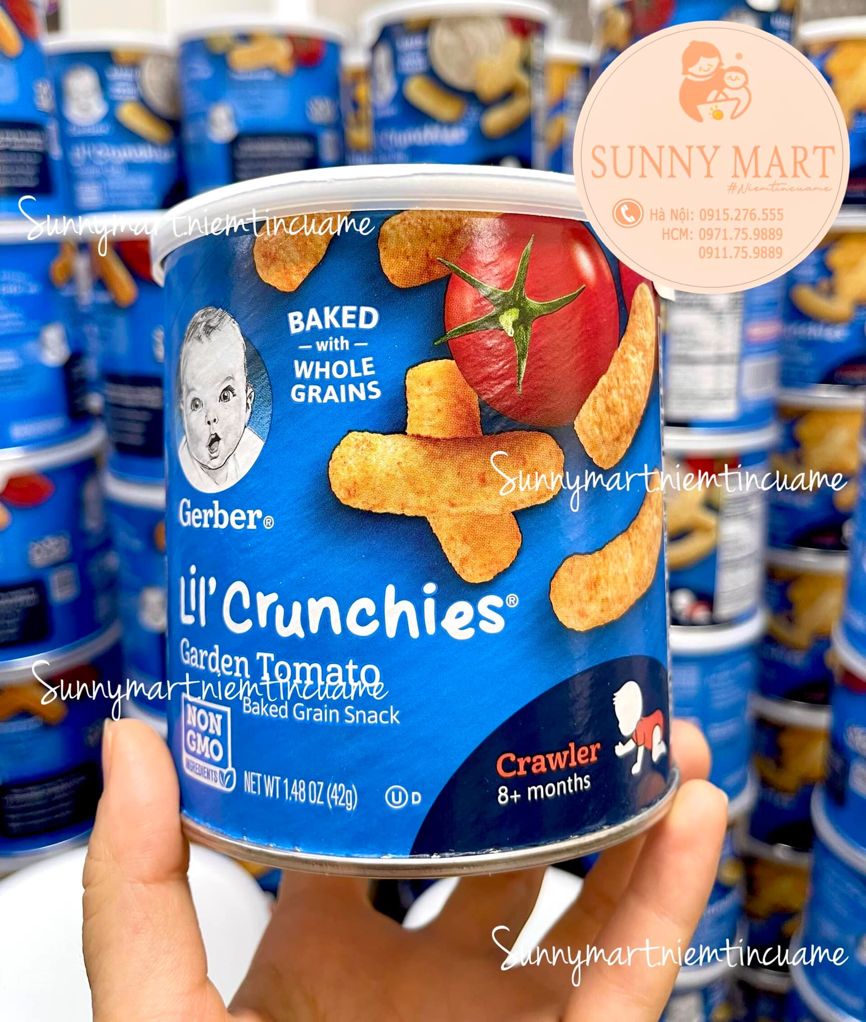 Bánh Gerber hộp lùn 8m