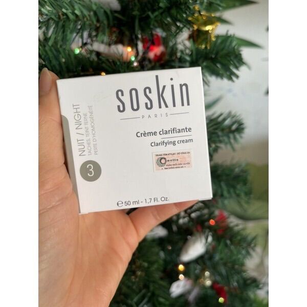 ✅[Chính Hãng] Kem dưỡng trắng da Soskin Clarifying Cream 50ml của Pháp