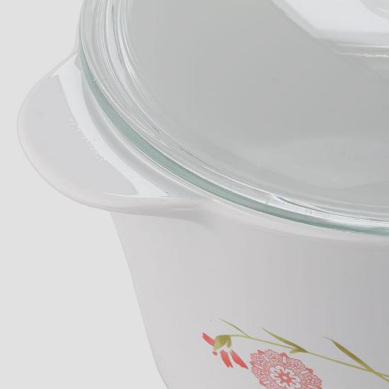 Nồi thủy tinh Luminarc Vitro Romance Pink 5L Romd 2415