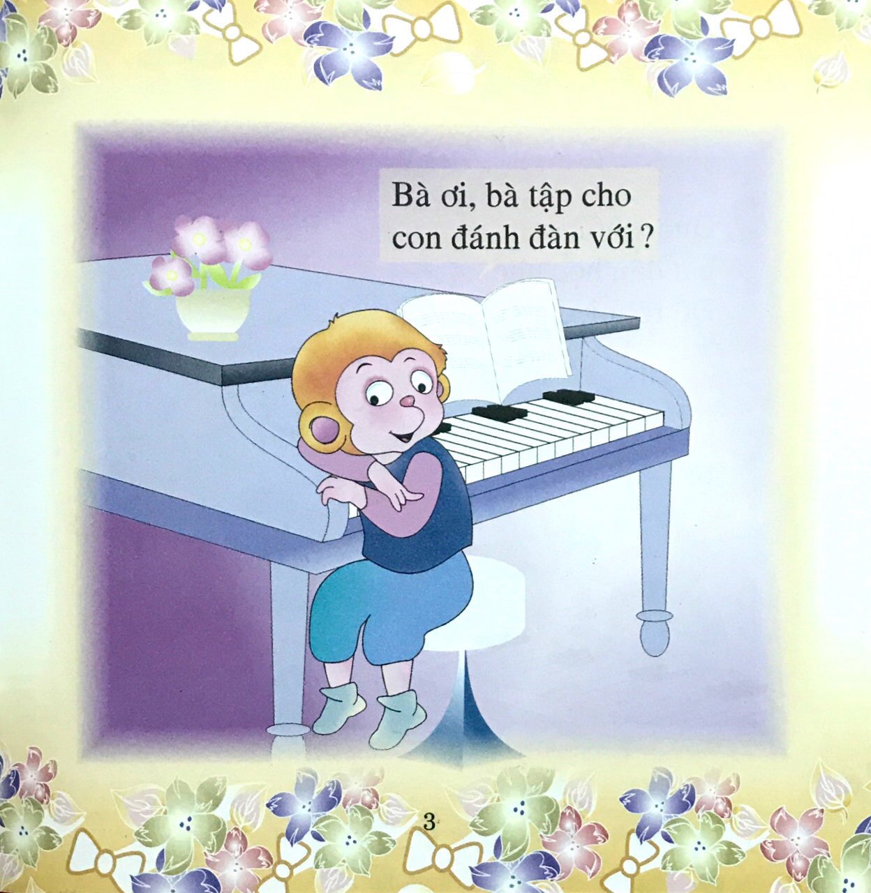 Fahasa - Bé Học Lễ Giáo - Bubu Tập 23: Học Đàn (Tái Bản)