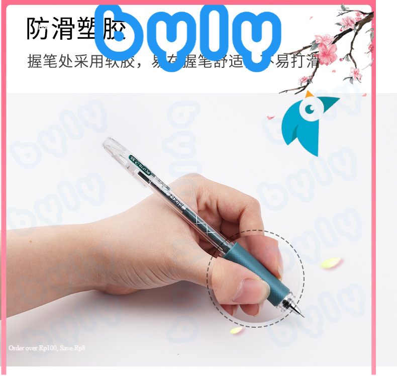 [Nhập RS0822 giảm 30k cho đơn 99k]Bút Gel ngòi 0.35mm Concinnity BAOKE  PC1778