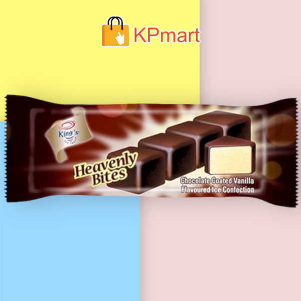 (GIAO HỎA TỐC HCM) Kem viên socola King's Heavenly Bites 60ML (5 viên)