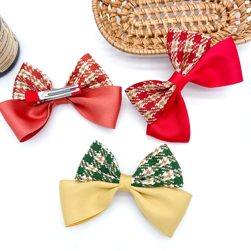 Kẹp tóc cao cấp handmade phong cách Hàn Quốc cho bé gái