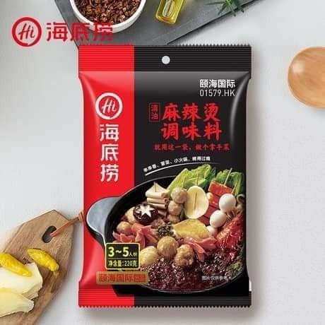Cốt lẩu Haidilao vị Lẩu thái 210g ( Giao tại Hà Nội 30p -1h)
