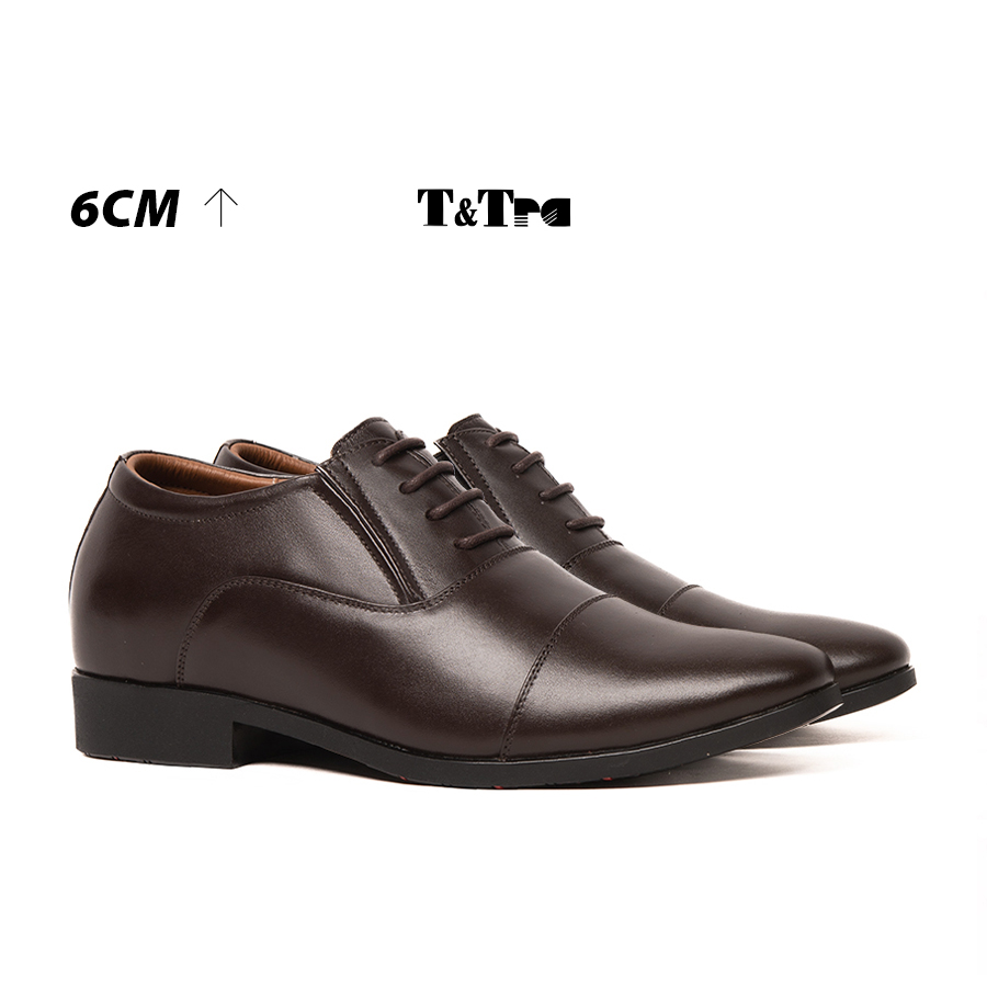 Shoes height increasing Men T&TRA T51 Black