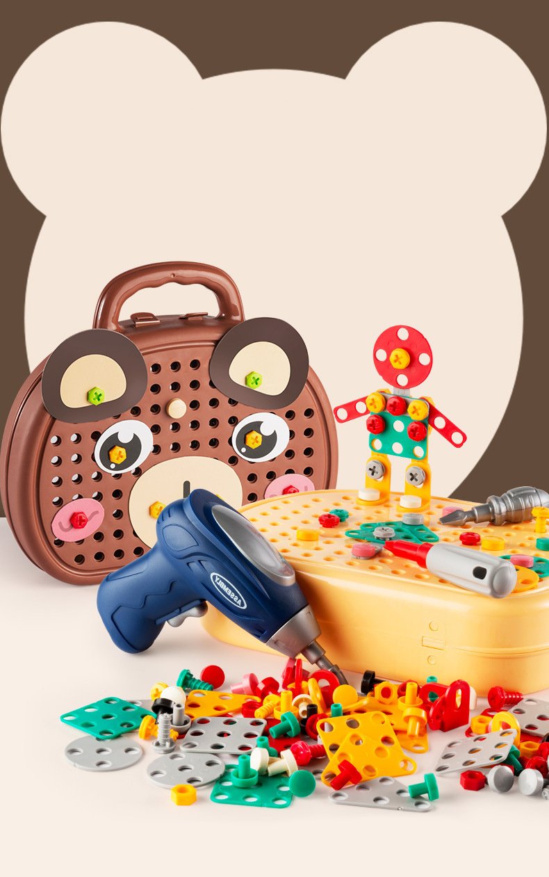 BỘ KÍT KỸ SƯ BEAR - BỘ ĐỒ CHƠI GHÉP HÌNH