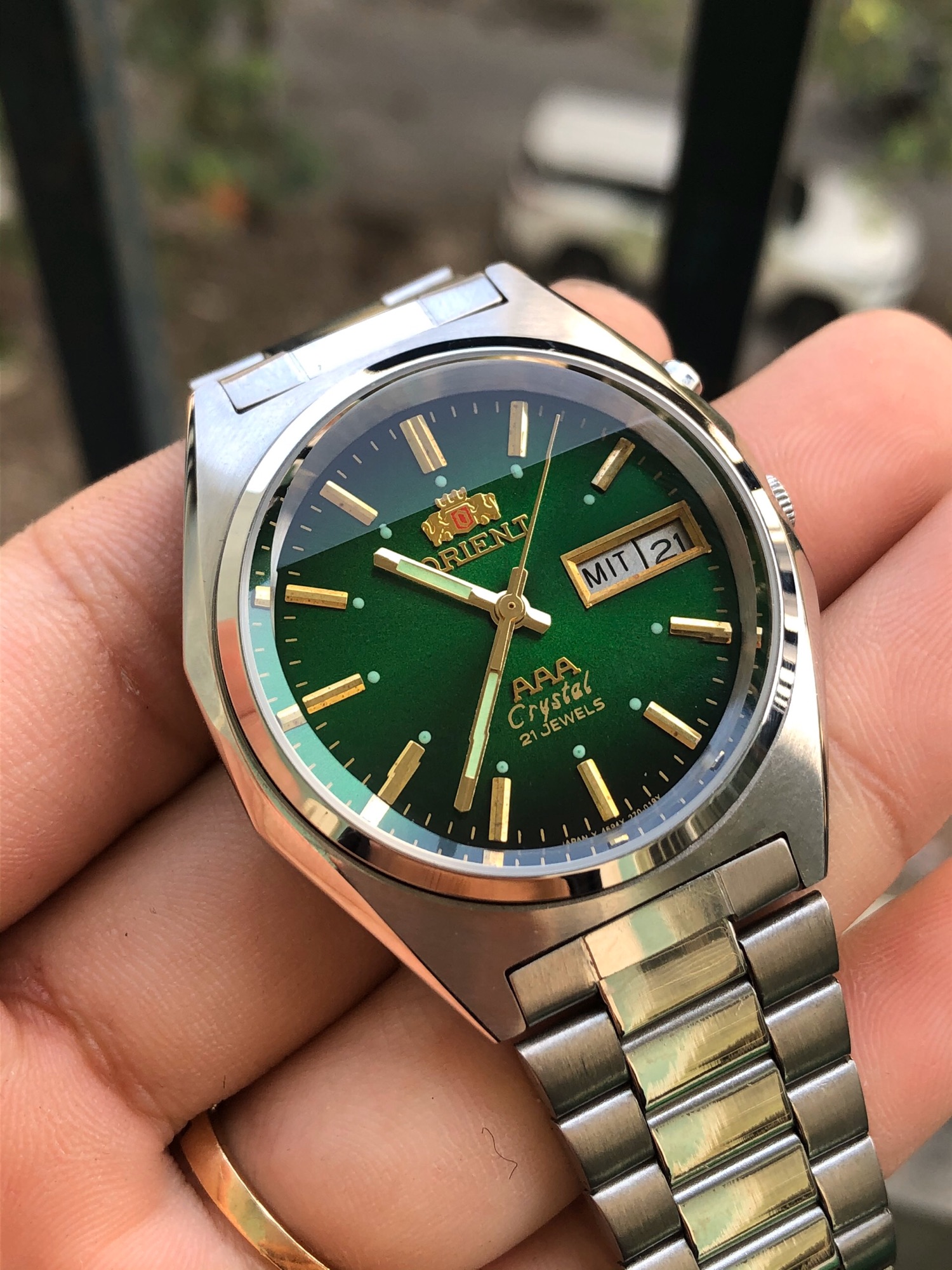 Đồng hồ orient 3 AAA cơ Nhật