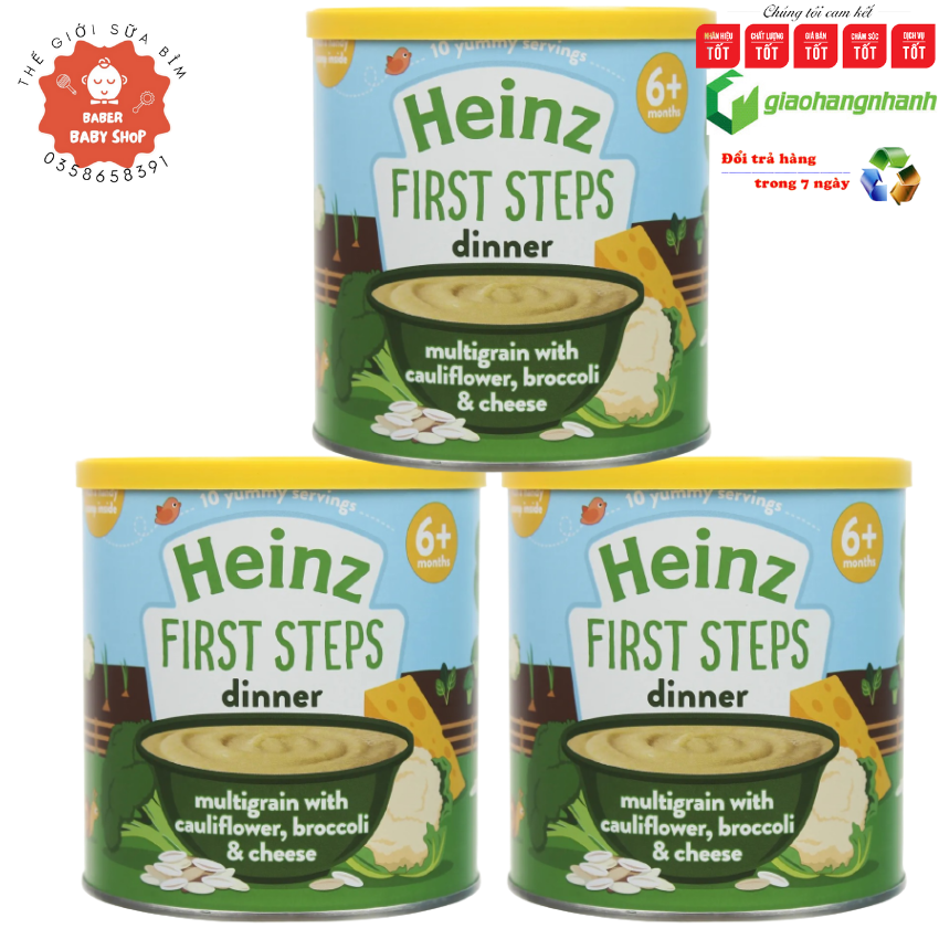 Bột Ăn Dặm Heizn Anh Vị Súp Lơ 6m+ 200g