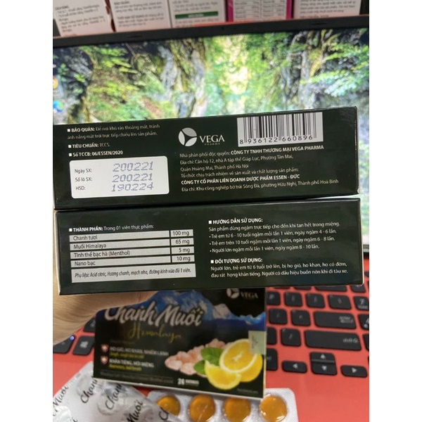 Kẹo Chanh Muối Himalaya Bạc Hà