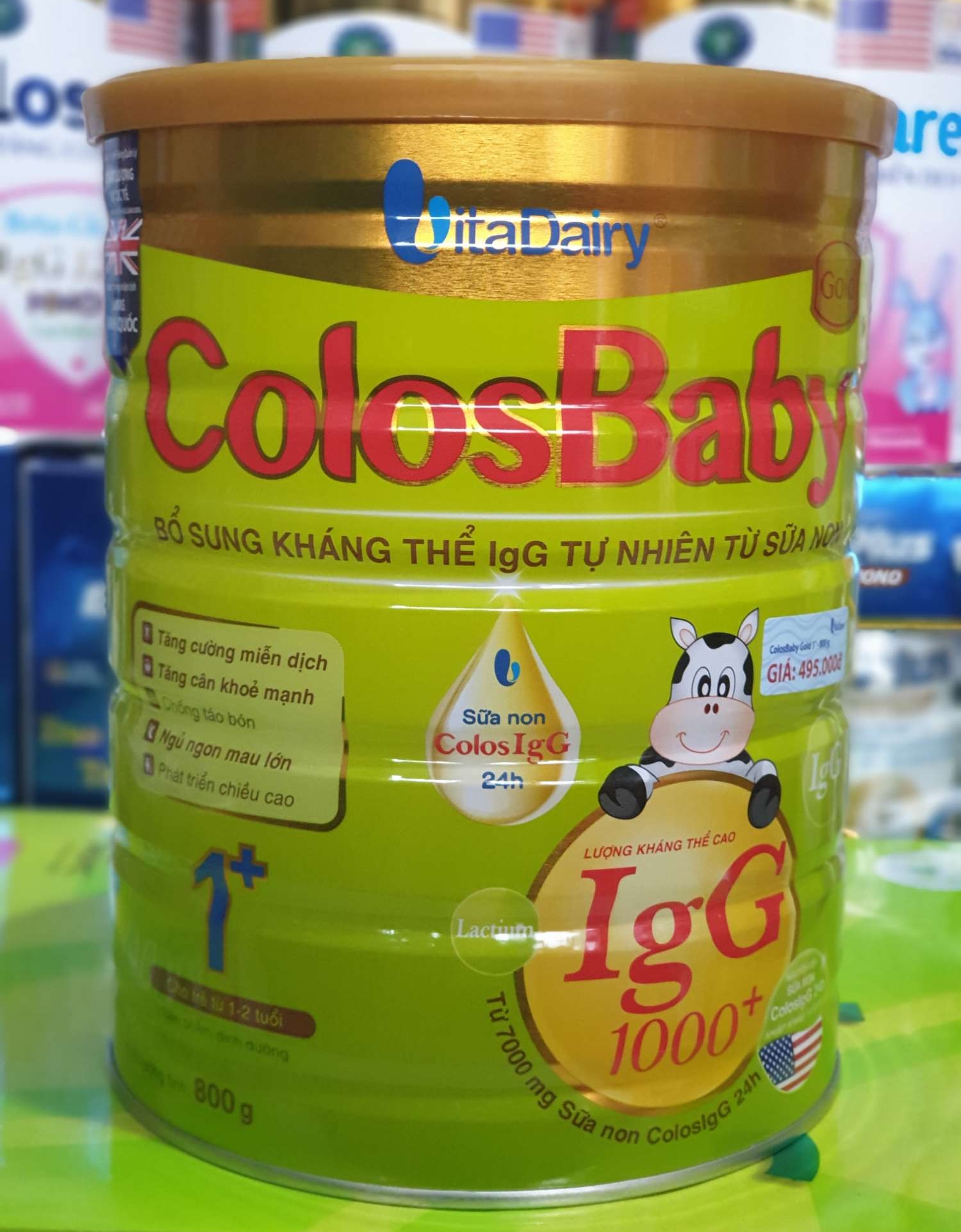 [Date 2025] Sữa bột ColosBaby Gold 1+ (800g)