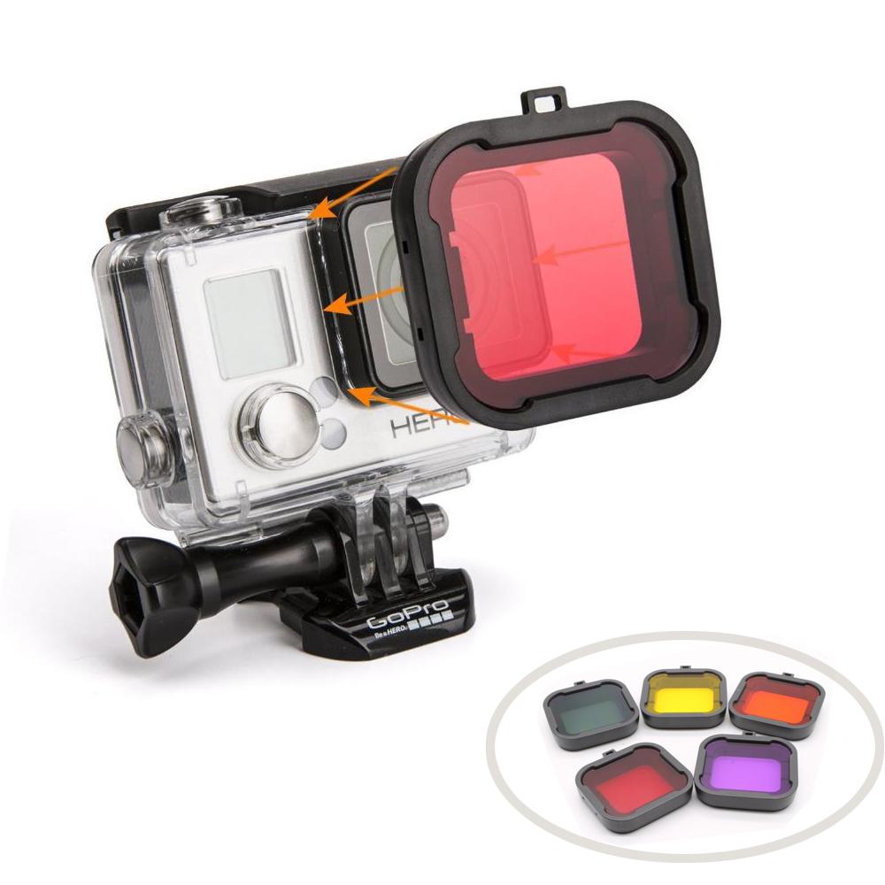 Filter đổi màu cho GoPro Hero 4