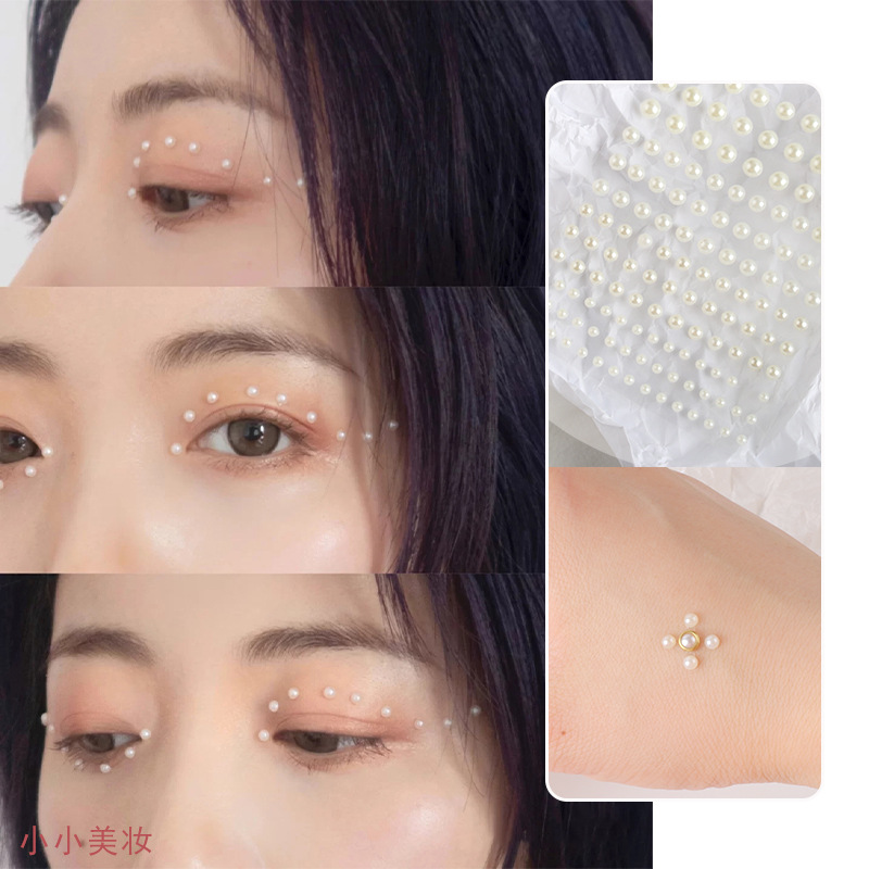 Miếng dán đính đá cho mắt, mặt, Body, Tóc dùng trang điểm