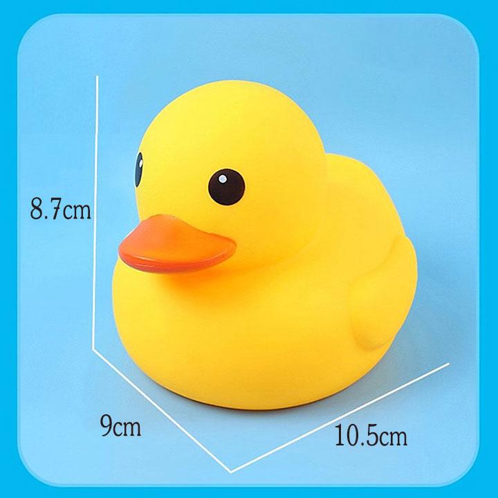 [HOÀN TIỀN 10%]Đồ chơi vịt cao su chút chít 10.5x9cm - Cutepets