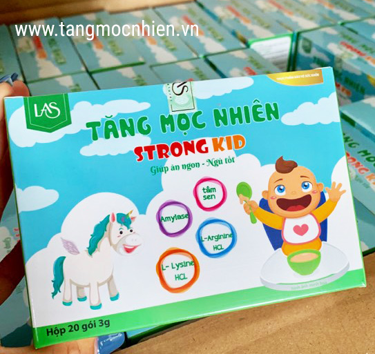 TĂNG MỘC NHIÊN STRONG KID ( 1 HỘP)