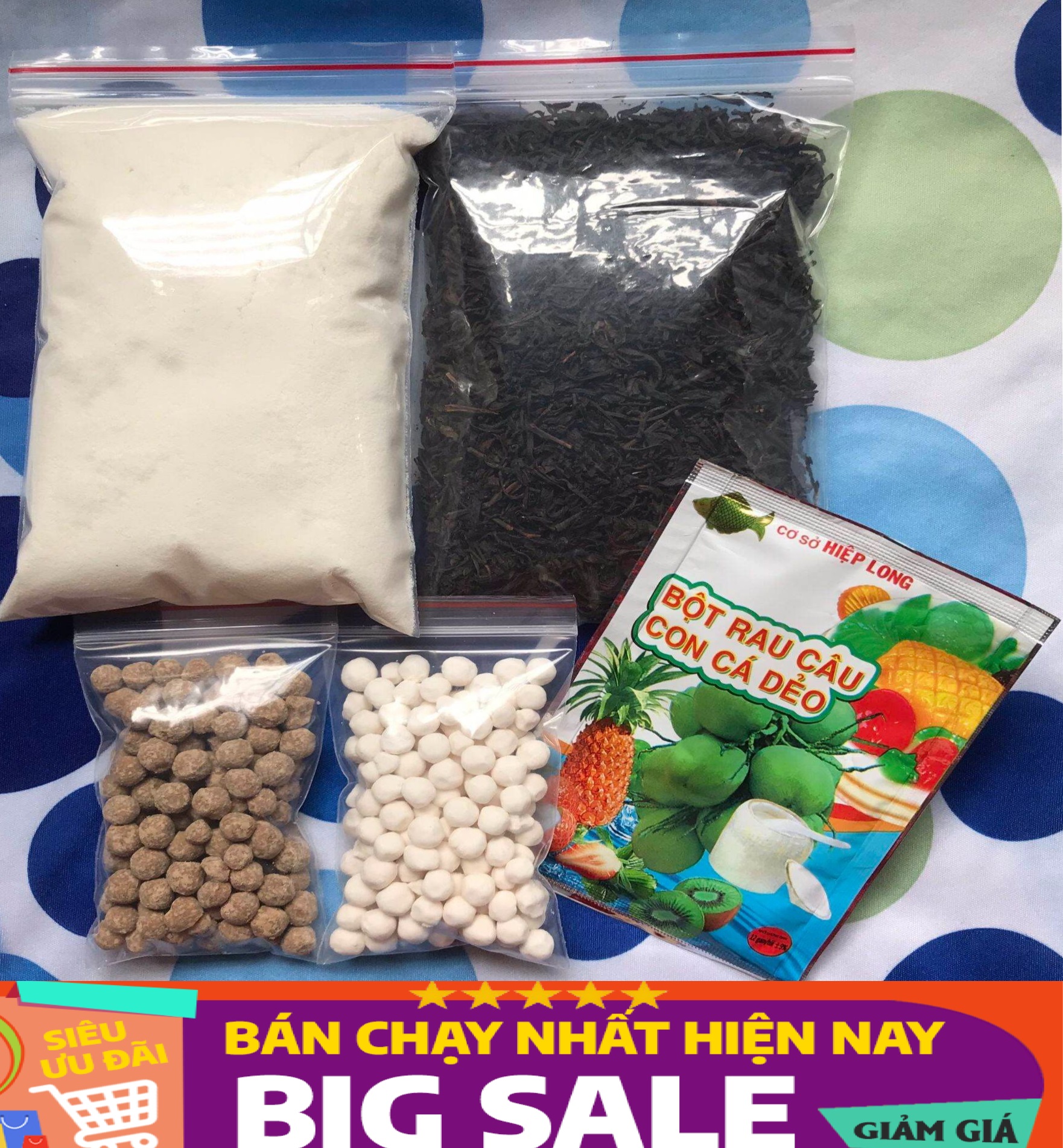 Set trà sữa thái xanh đỏ nấu được 30 ly (kèm hướng dẫn cách nấu)