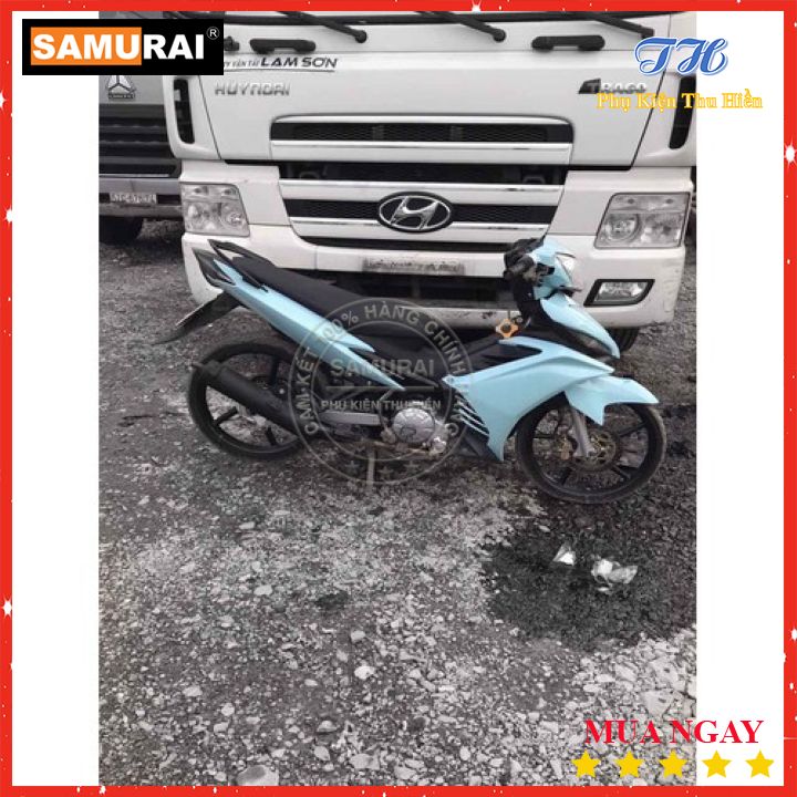 [HCM]Chai Sơn Xịt Samurai Màu Xanh - Mã 164