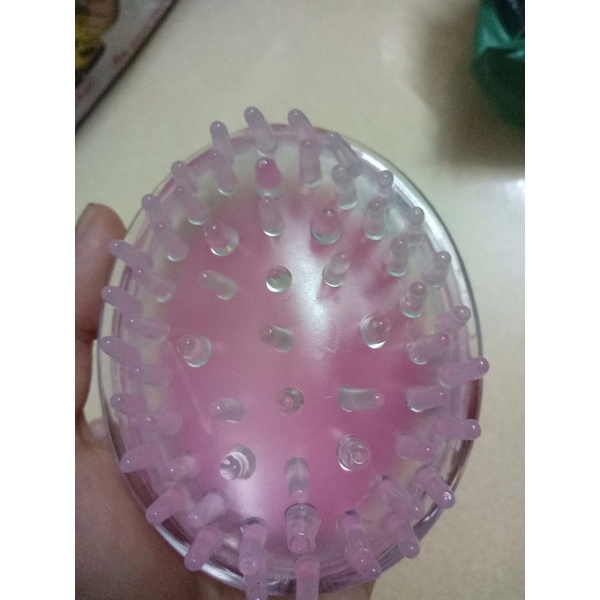 [Free Ship] - Lược gội đầu massage da đầu đa năng bằng silicon