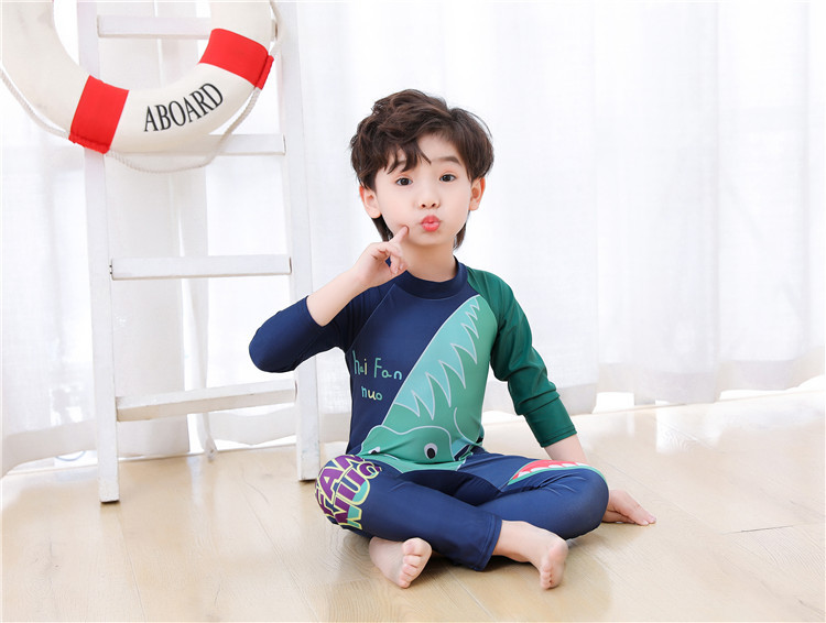 Áo bơi bé trai khủng long 3 kiểu dáng (không kèm nón bơi)