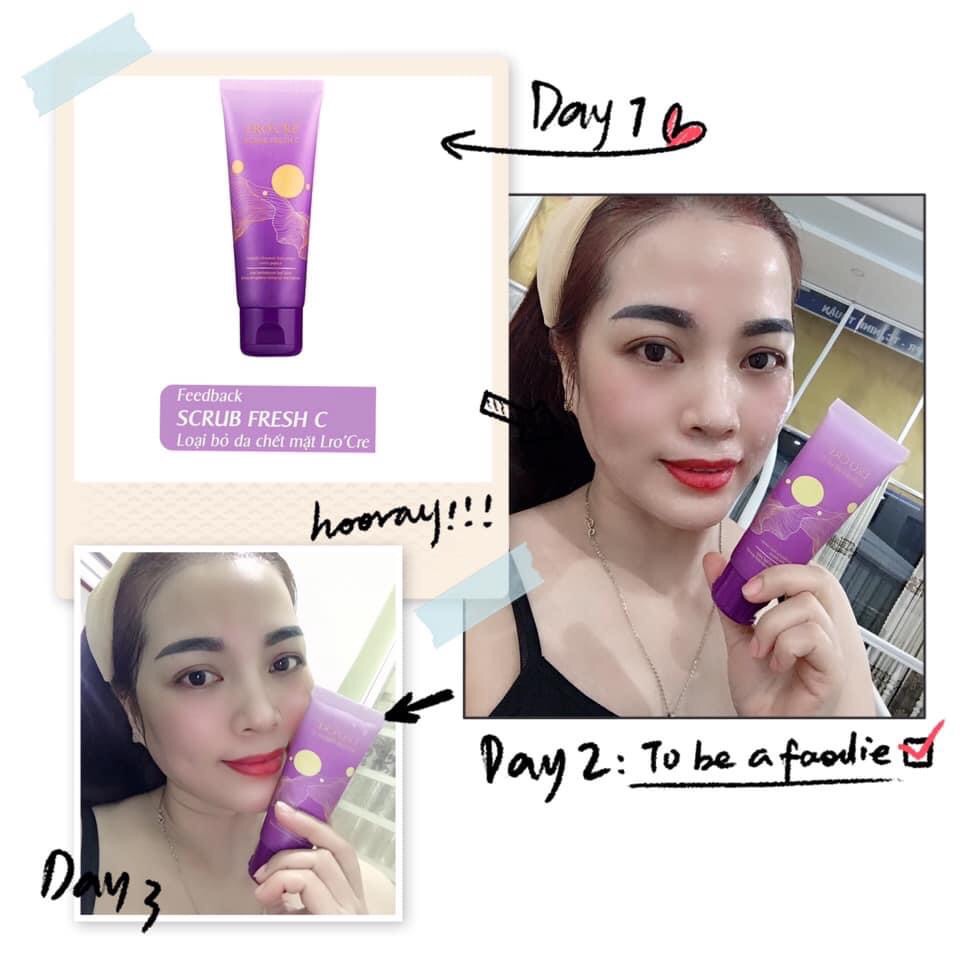 Gel Tẩy da chết mặt Lro’cre