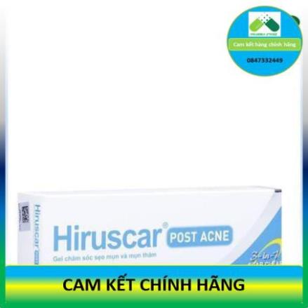 ! Gel làm mờ sẹo mụn và thâm mụn Hiruscar Post Acne [Hirusca, post acnes] !