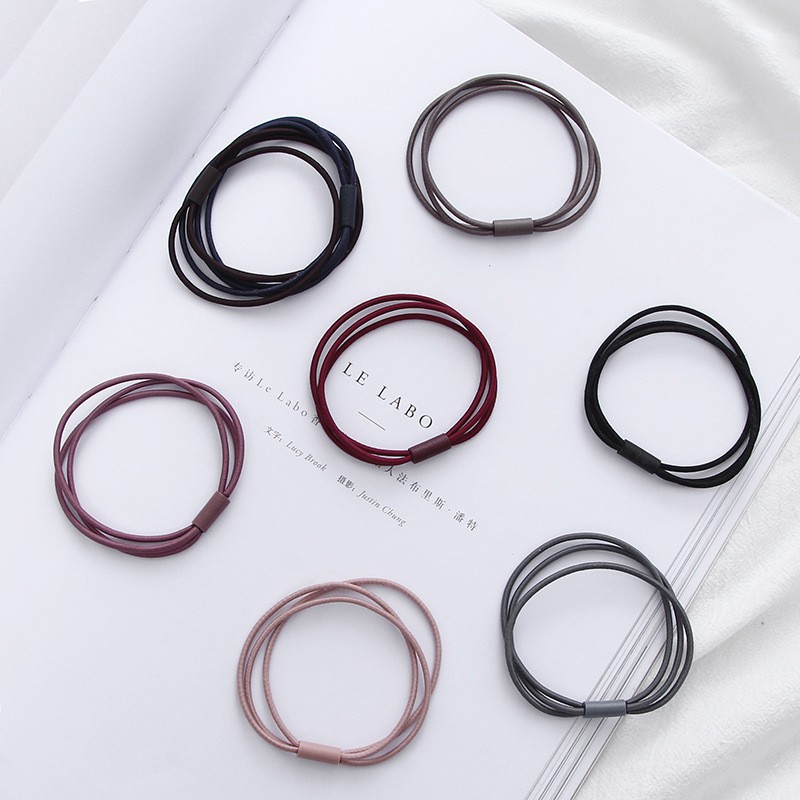 [HCM]5 Sợi Cột Tóc Đơn Giản Tiện Dụng