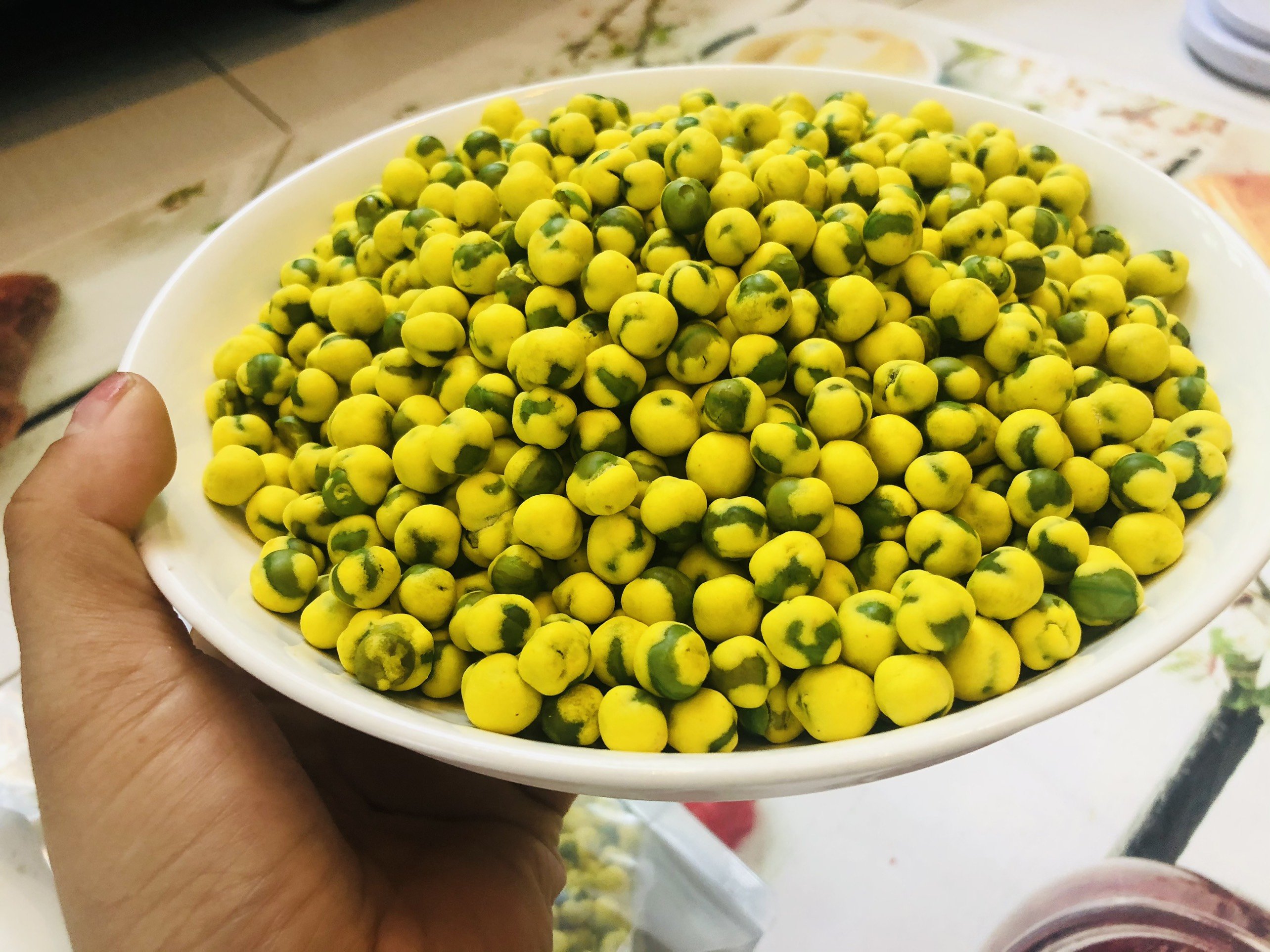 500g đậu hà lan sấy vị sầu riêng
