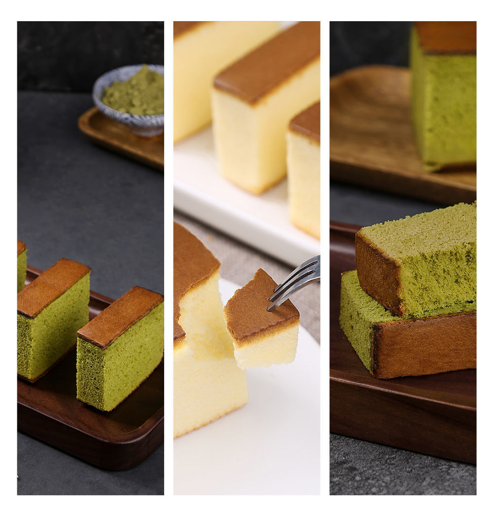 ( FREESHIP ) Bánh bông lan matcha - Hộp 10 chiếc