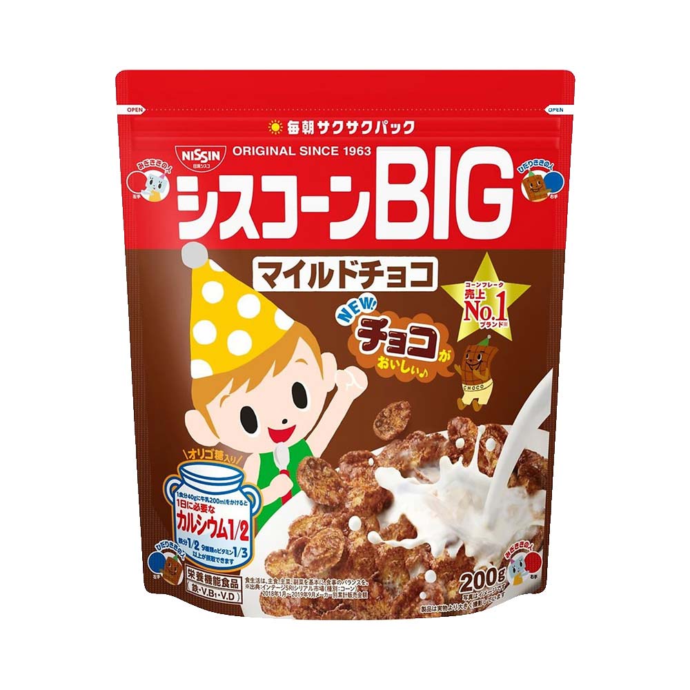 NGŨ CỐC NISSIN 4 VỊ CHO BÉ - NHẬT BẢN [HSD T2/2024]