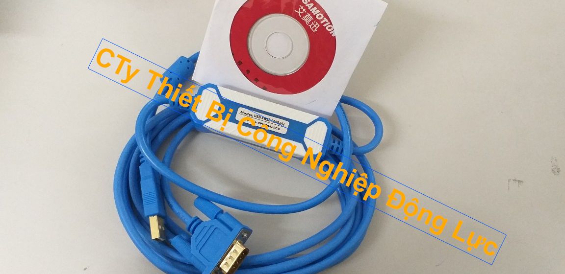 Cáp (cab) Lập Trình PLC Omron Cổng RS-232C USB-XW2Z-200S-VH