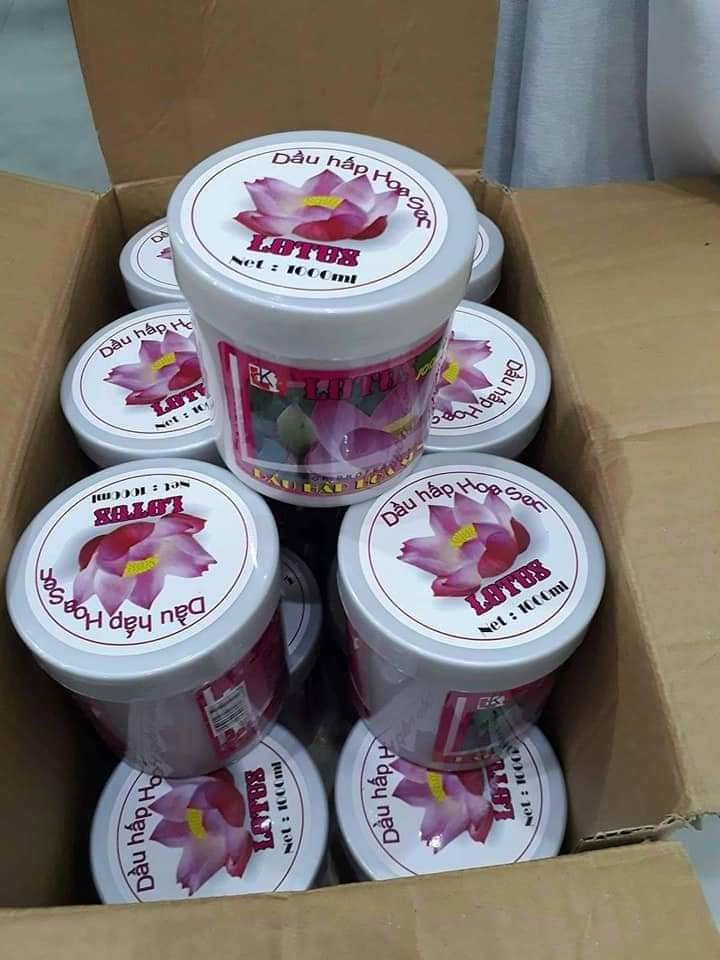 DẦU HẤP TÓC HOA SEN🌿🍀 HỦ 1000ml
