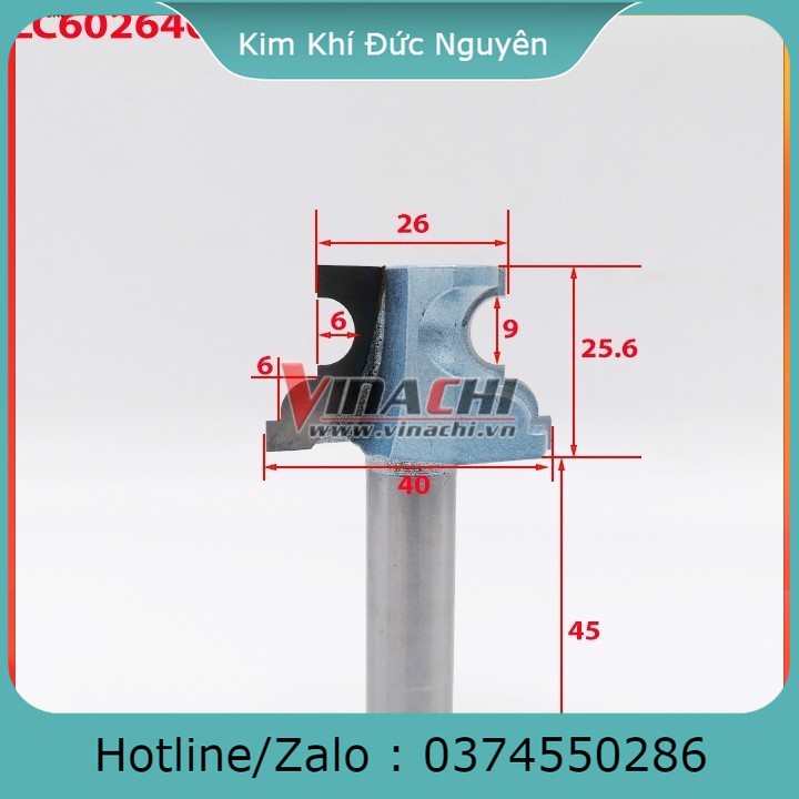 Mũi soi chỉ cửa hợp kim lc6026 - mũi soi chỉ cửa vinachi chất liệu cứng cáp độ bền cao kimkhihanoi