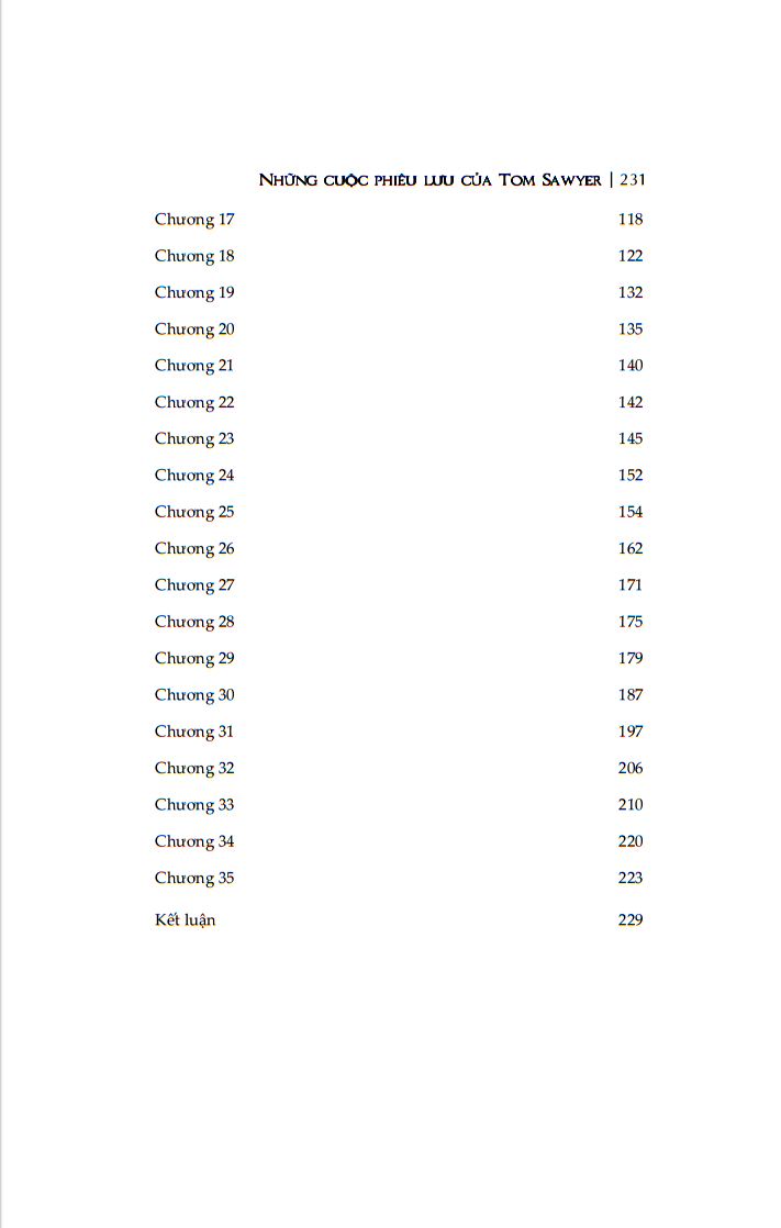 Sách - Những Cuộc Phiêu Lưu Của TOM SAWYER