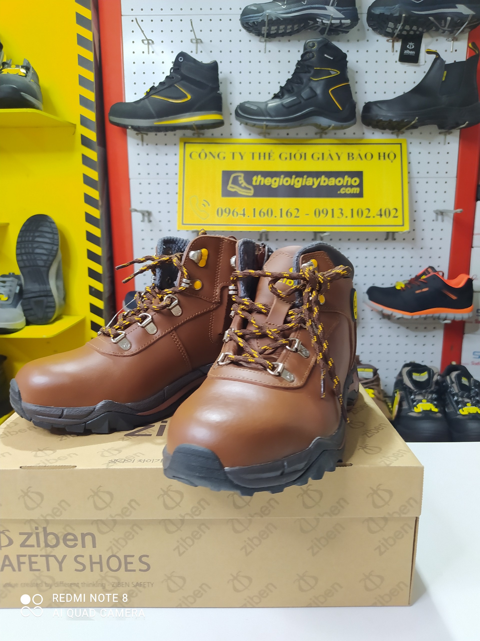 Giày Bảo Hộ Hàn Quốc Ziben 188