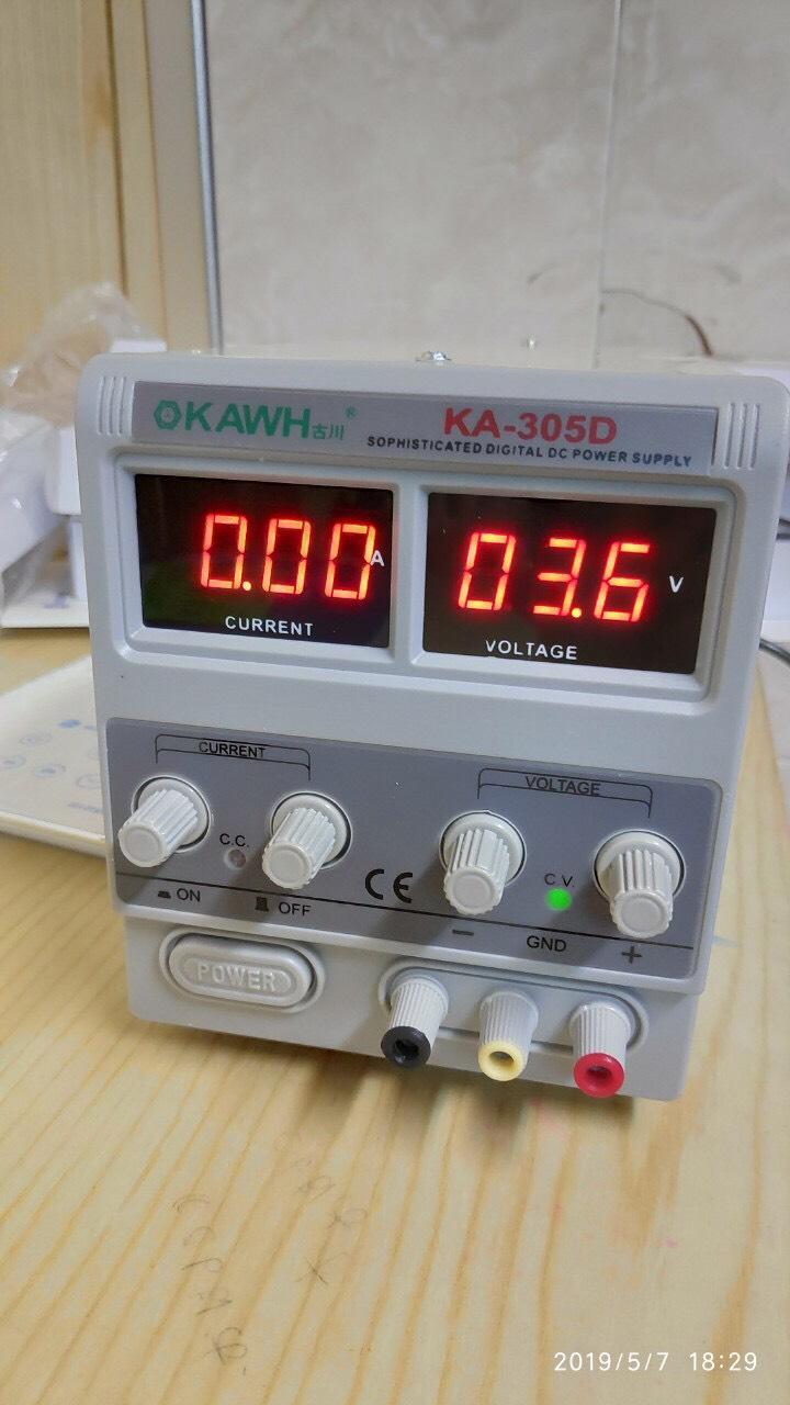 máy cấp nguồn 30V dòng 5A chính hãng KAWA