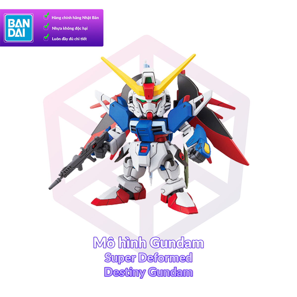 Mô hình lắp ráp bandai sd ex-standard destiny gundam