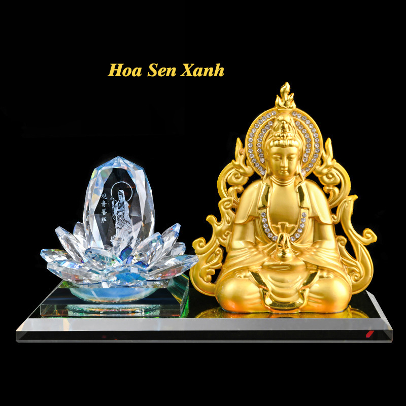 Nước hoa tượng phật trang trí taplo ô tô spw02