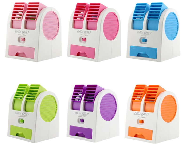 Quạt hơi nước đá mini 2 cửa