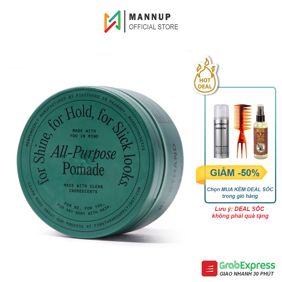 Sáp Vuốt Tóc Firsthand All-Purpose Pomade 88ml