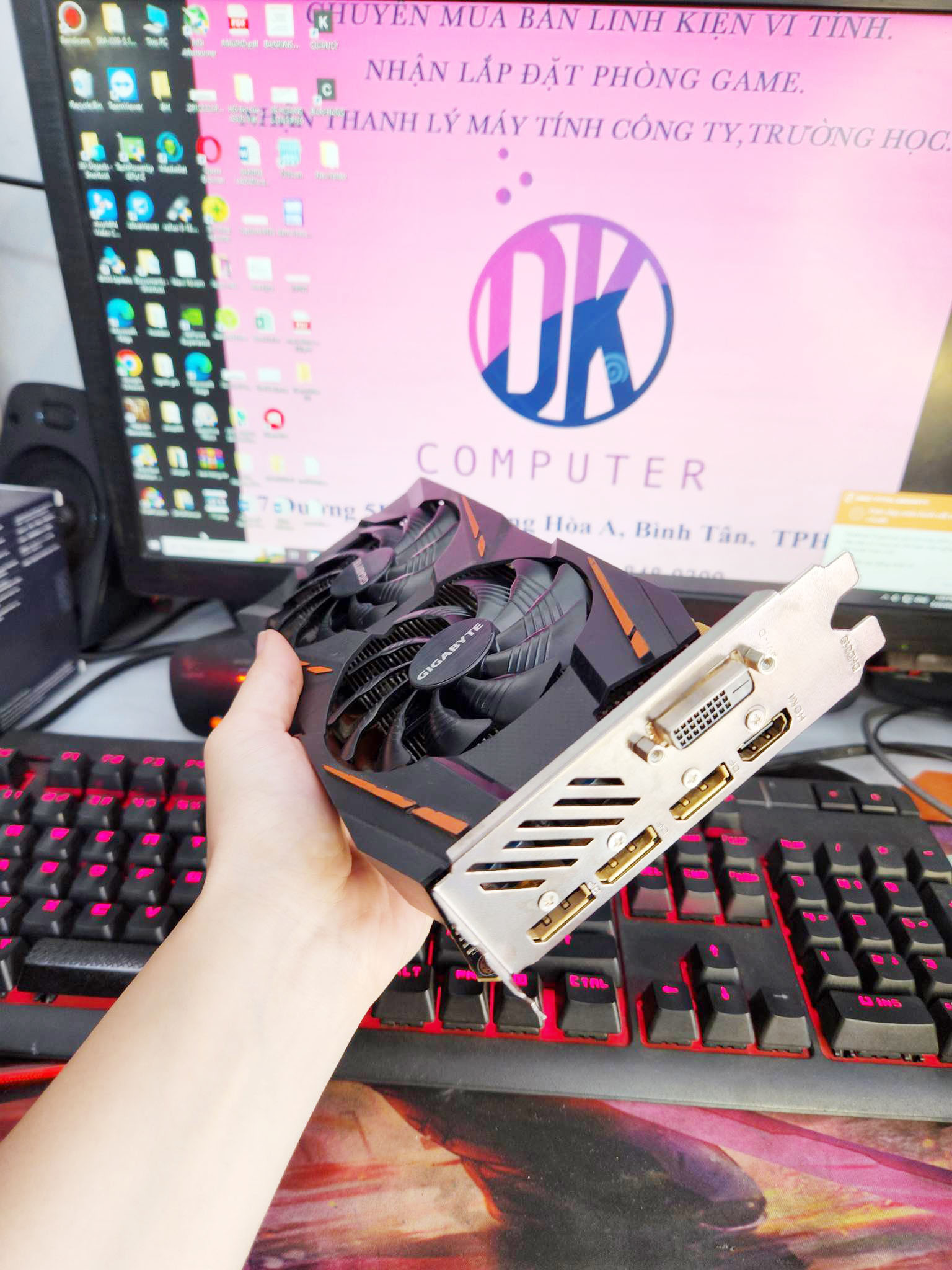 VGA Gigabyte Radeon RX 570 Gaming 8G MI (GV-RX570GAMING-8GD-MI)