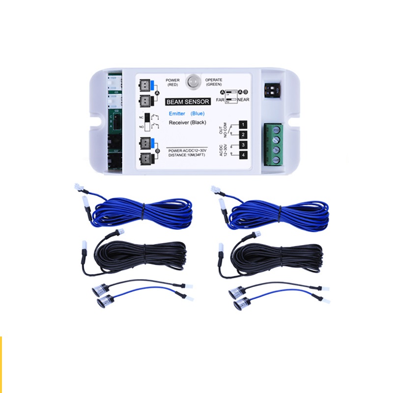 Hồng ngoại photocell an toàn chùm cảm biến cho cửa trượt tự động mở cửa