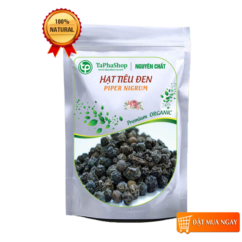 Hạt tiêu đen khô 1kg - Tấn Phát